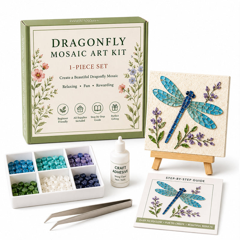 Watering Can Mosaic Art Kit