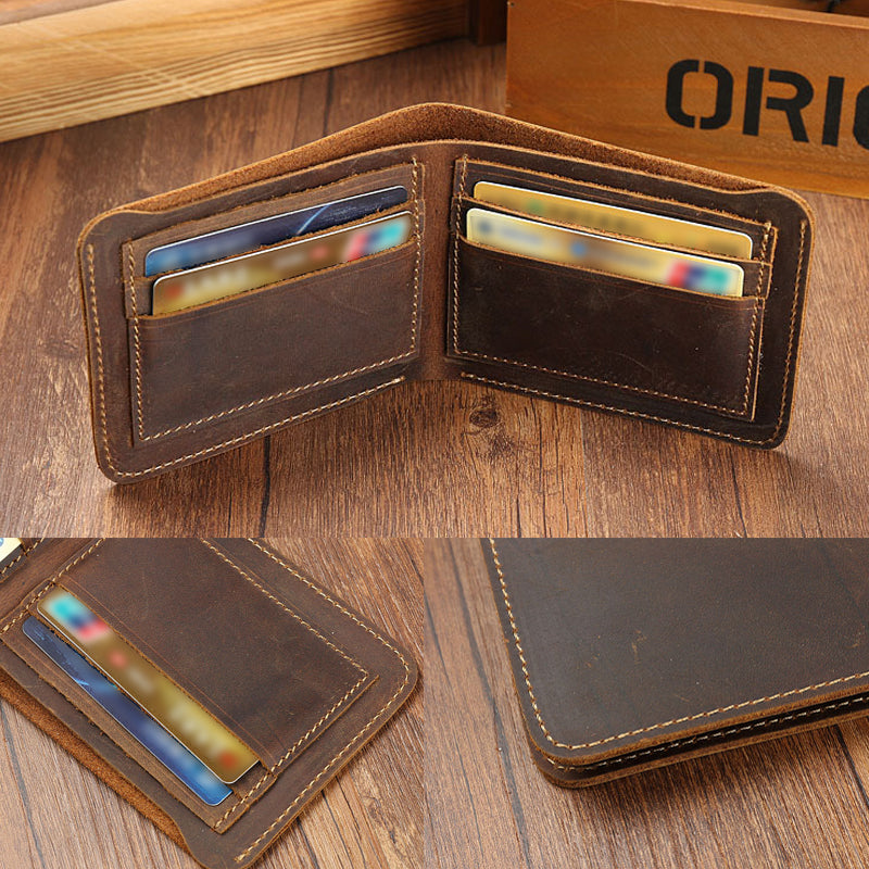 Men's Vintage Short Money Clip