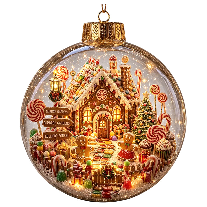 Glowing Christmas Story Ornament