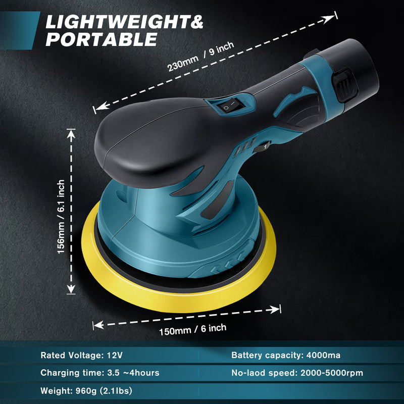 Cordless Car Buffer Polisher