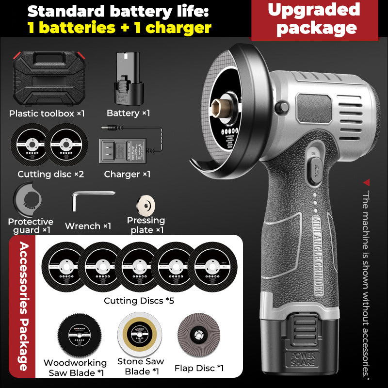 Household mini angle grinder