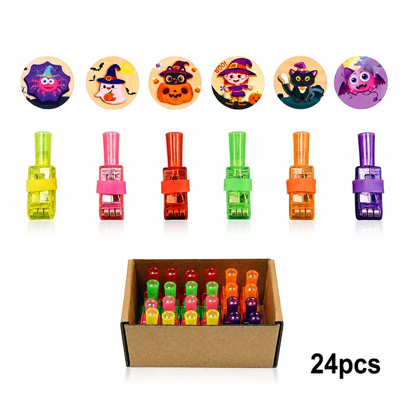 Halloween pattern finger projector lights