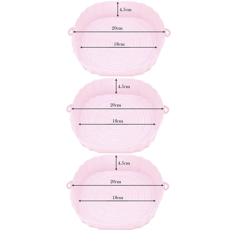 Permanenta silikonbrickor för Air Fryer
