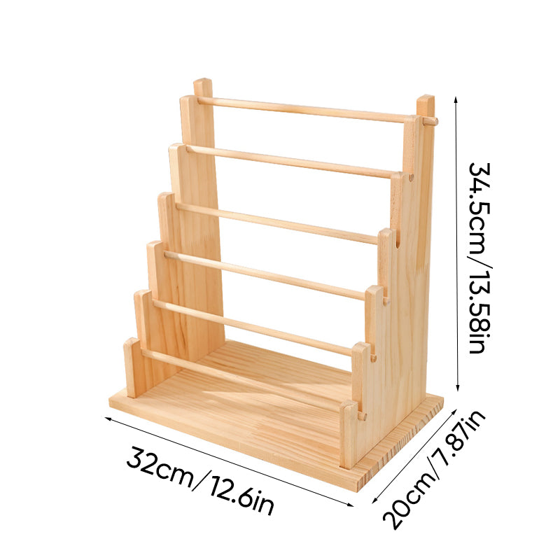 Wood Jewelry Display Stand