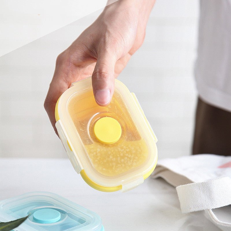 Collapsible Silicone Food Storage Container