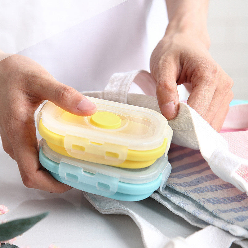 Collapsible Silicone Food Storage Container