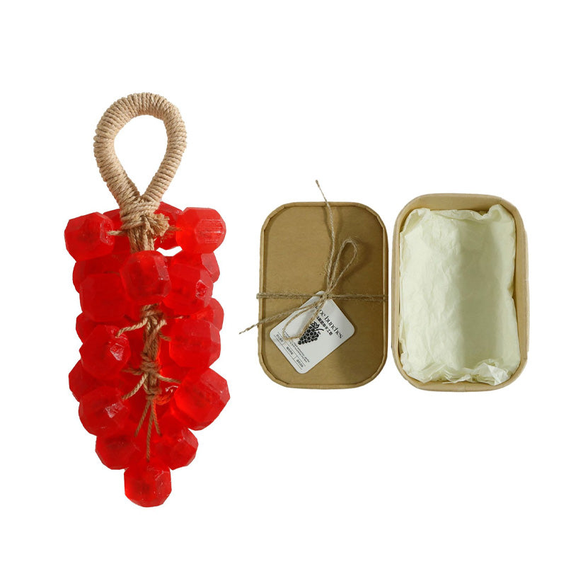 Handmade Grape-Shaped Soap