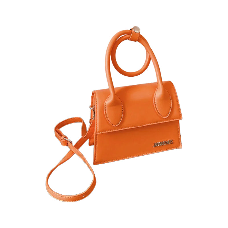 Stylized Flap Handbag