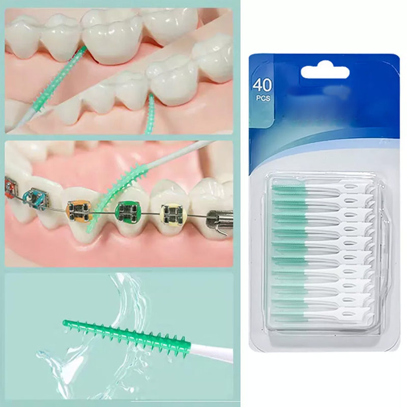 Tooth crevice brush