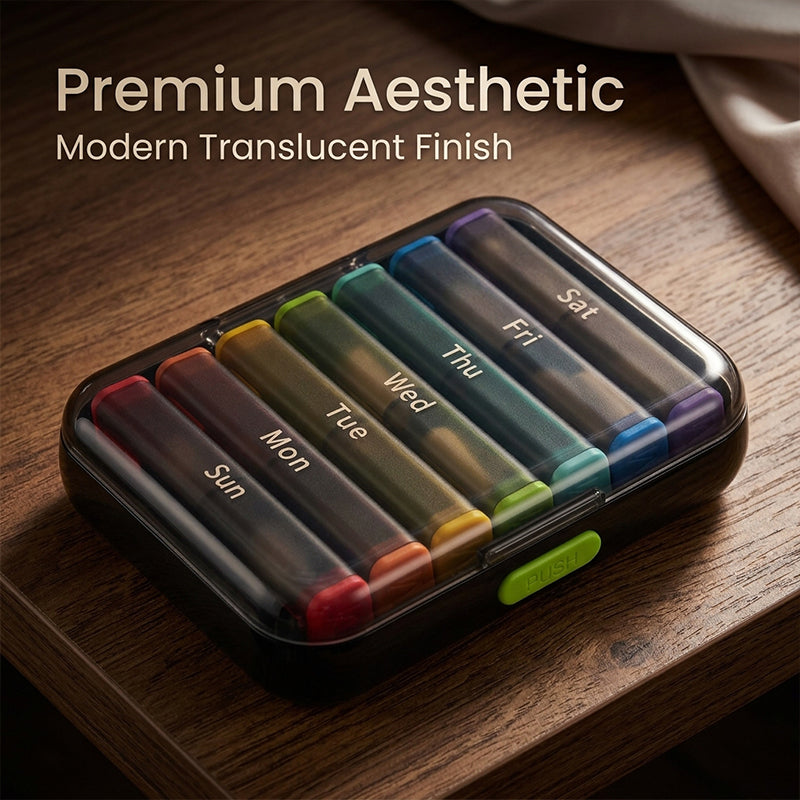 Japanese-style pill box