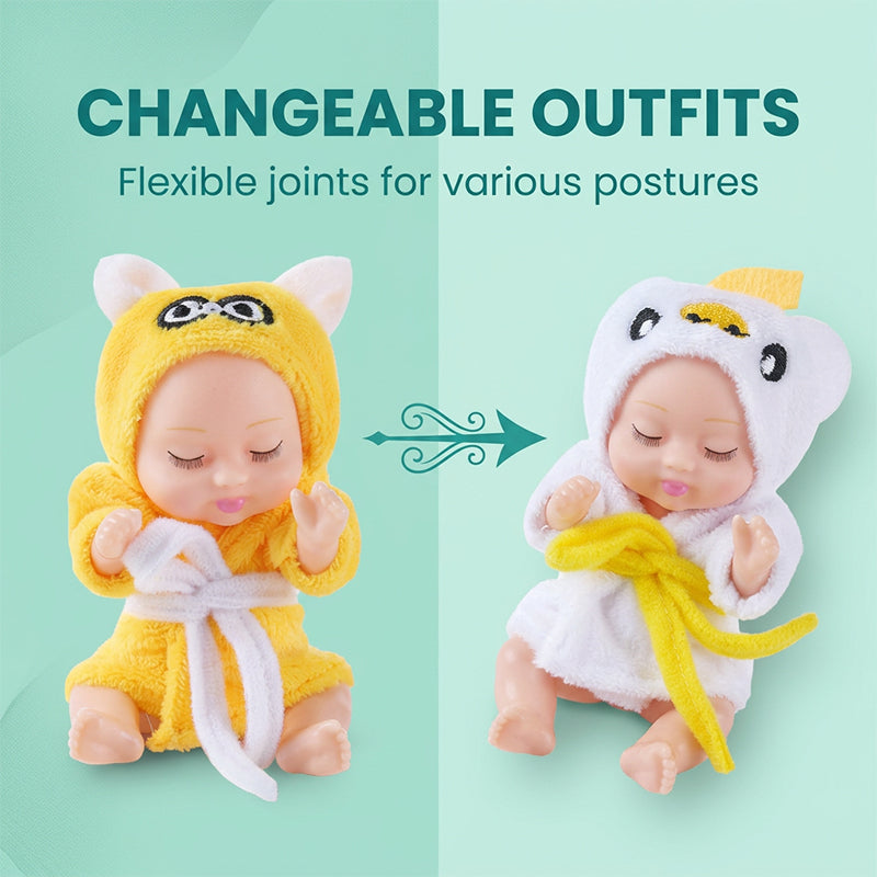 Mini bionic sleeping dolls