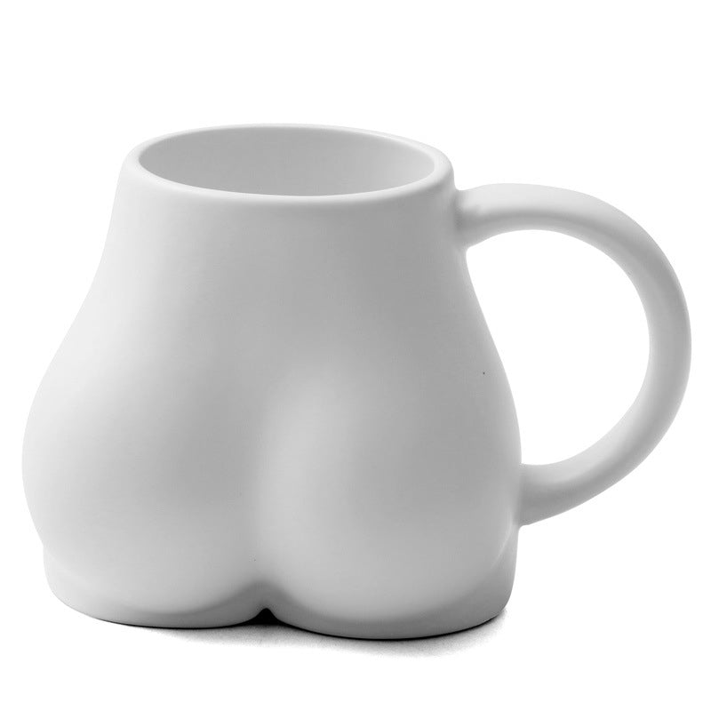 Creative Ceramic Butt Mug