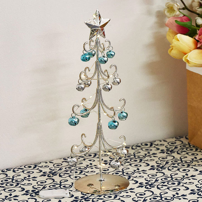 Iron desktop small Christmas tree