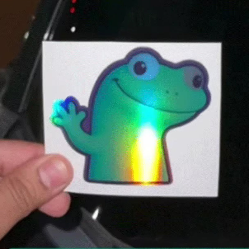 Colorful Lizard Sticker