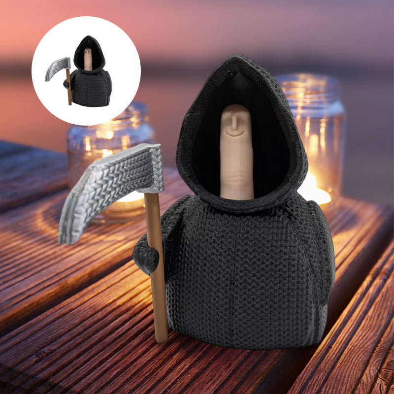 Mr Nice Guy - Knitted Grim Reaper