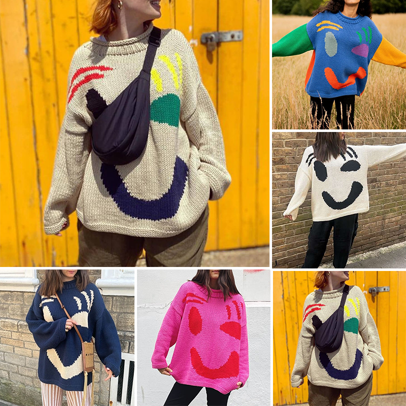 Happy Sunday Feel Good Knit Jumpers