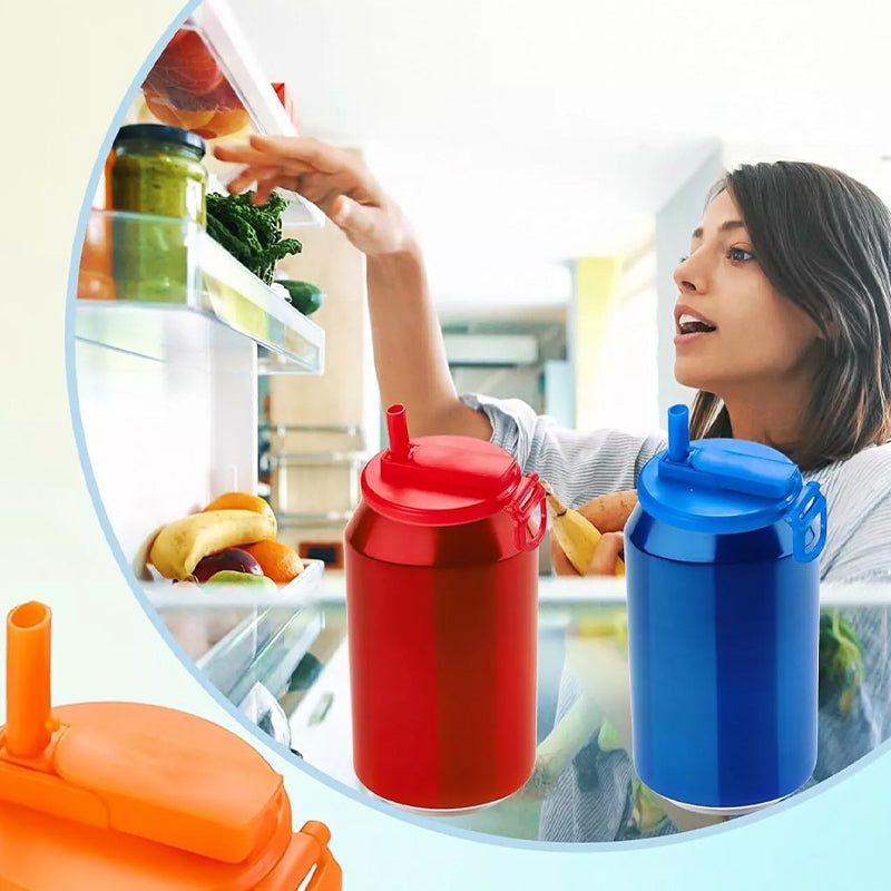 Silicone Straw Soda Can Cap