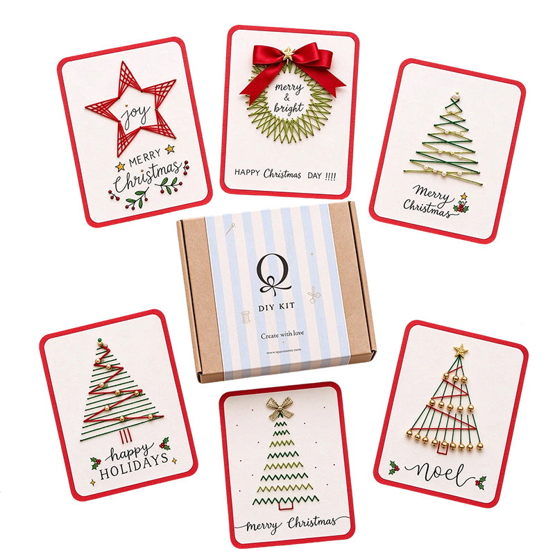 Merry Christmas Greeting Card DIY Kit