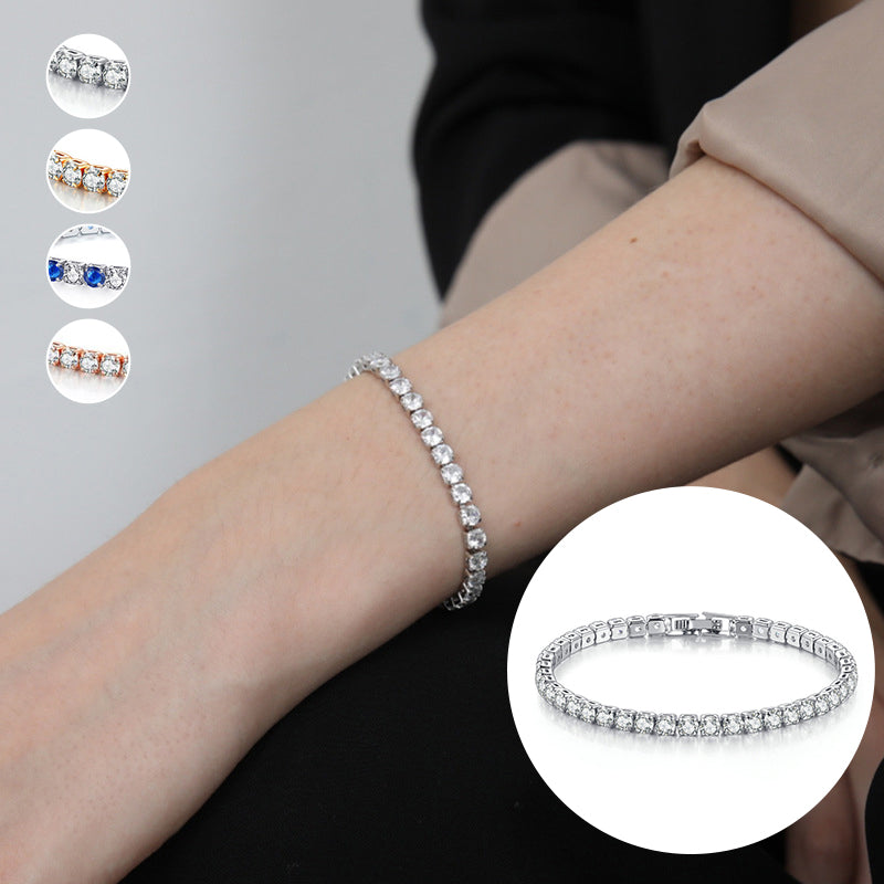 Sparkling Moissanite Bracelet
