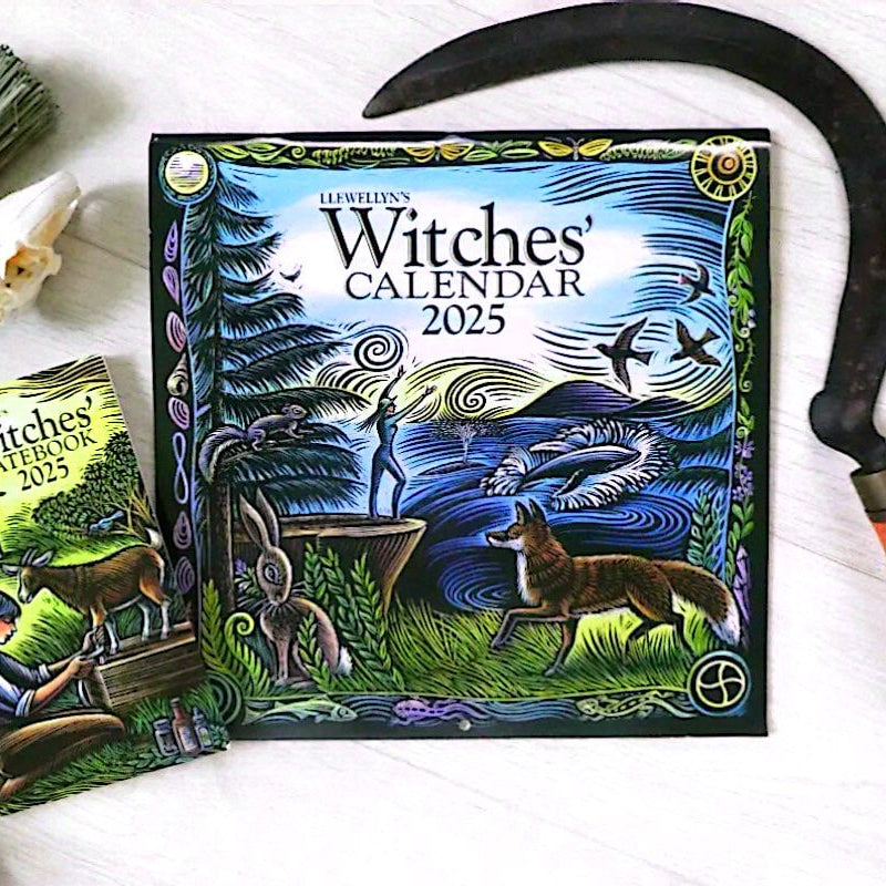 2025 Witches Calendar + Notebook