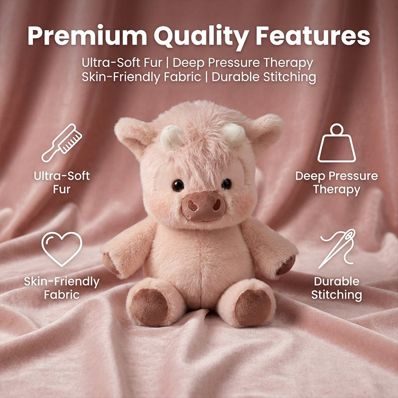 Highland Cow Plush Toy