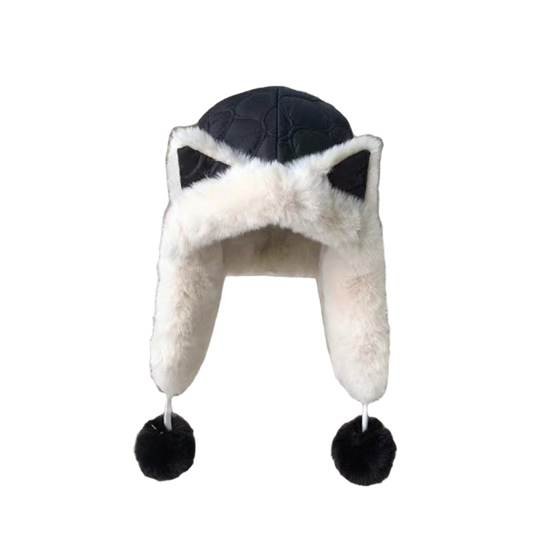 Fox Ears Plush Hat