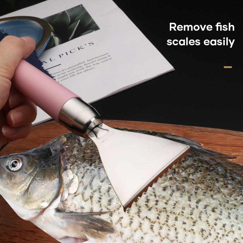 NEW Stainless steel fish scale scraper