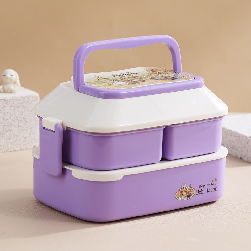 Cute Bunny Kids Lunch Box