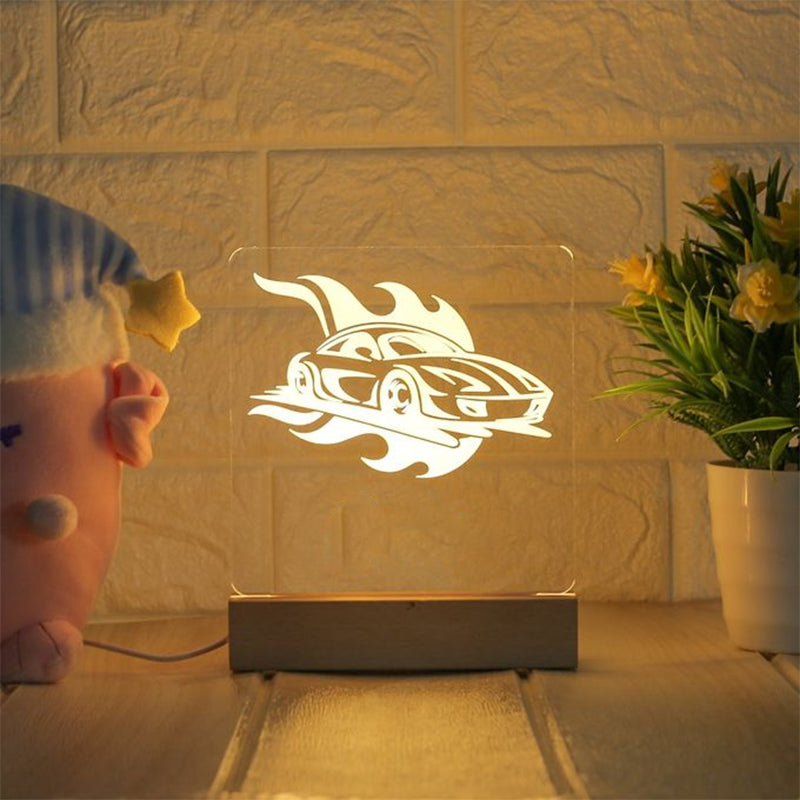 Personalized Kids Room Night Light