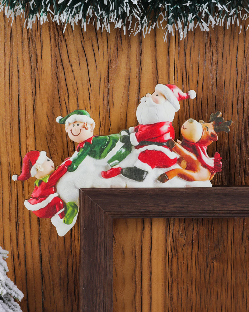 Christmas Door Corner Frame Decoration