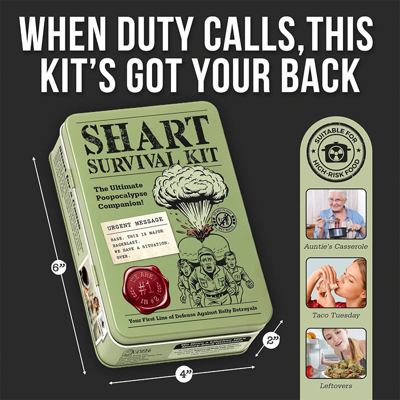 Shart Survival Kit for When Your Butt Commits Treason