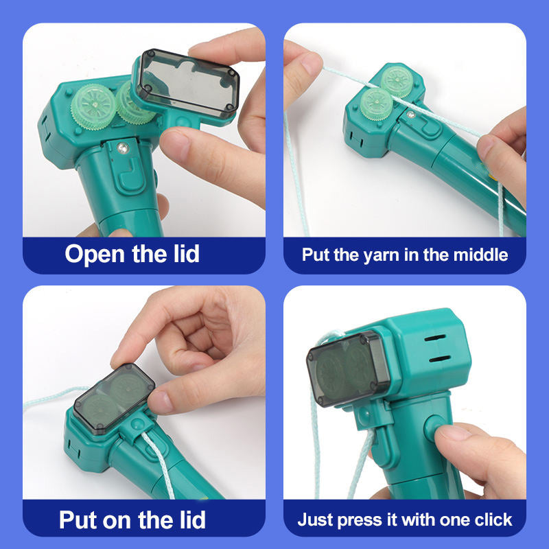 Glow Stick Rope Launcher