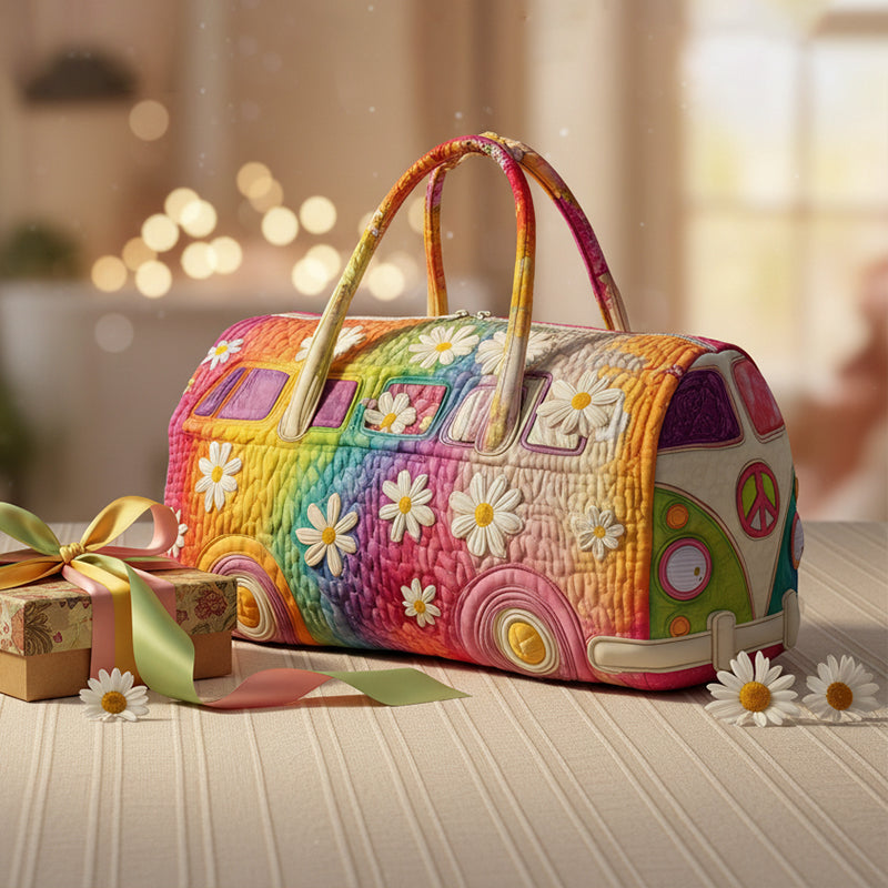 Quilted Multi-Functional Travel & Gym Bag