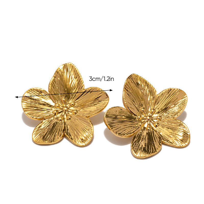 Gold Flower Jewellery