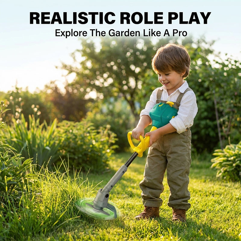 Children's Realistic Electric Garden Tools