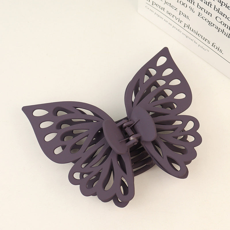 Butterfly Cutout Tassel Large Hair Clip