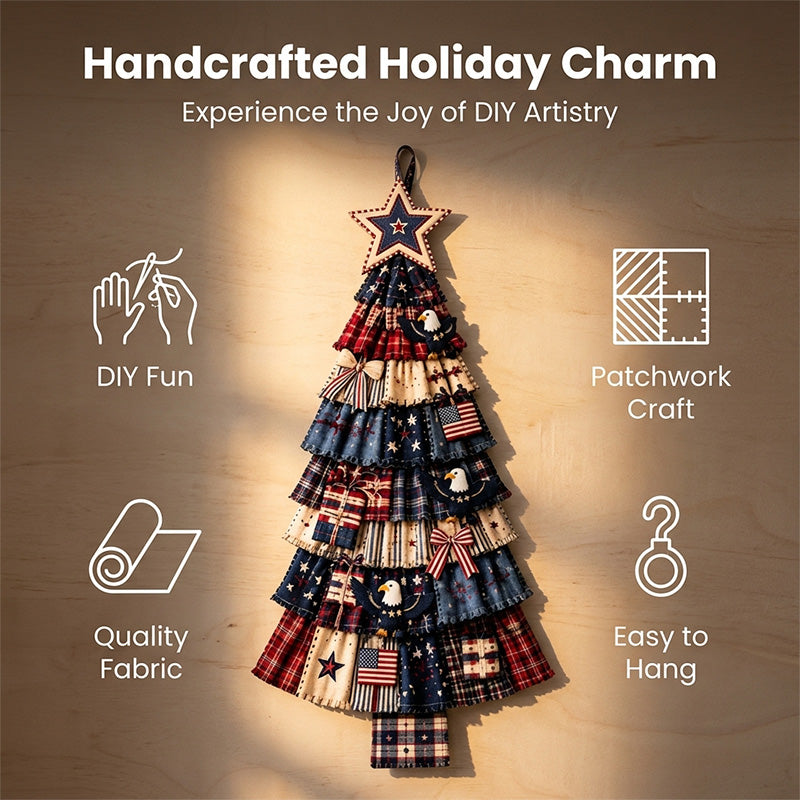 DIY Christmas Tree Door Hanging Kit