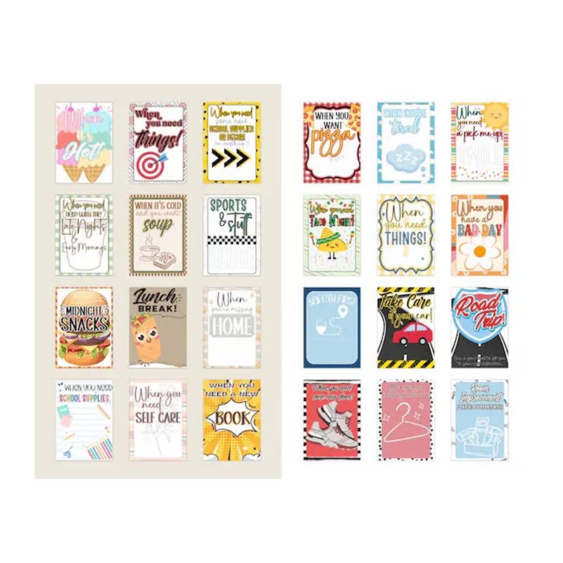 Christmas gift card book