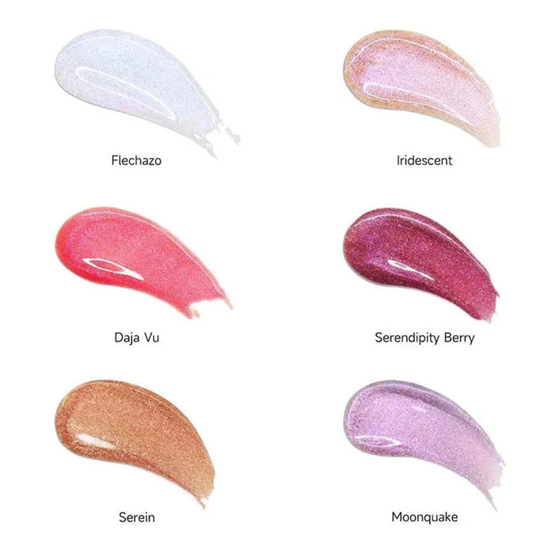 🌈6 colorful colors🌈—Star-studded Lip Gloss