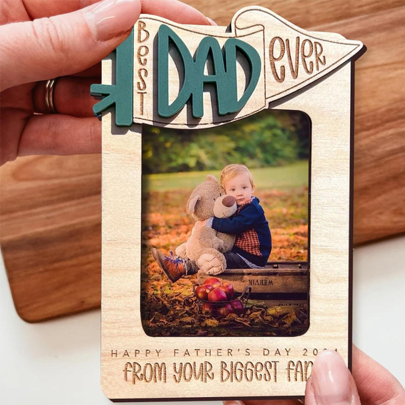 Father's Day Gift Fridge Photo Frame