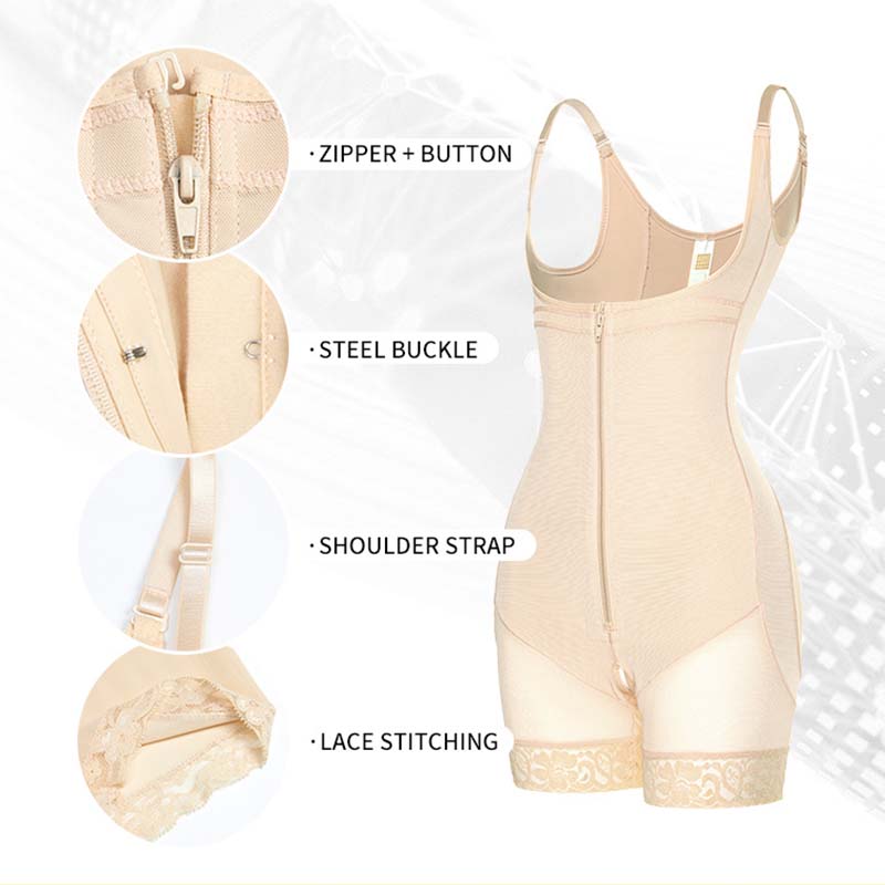 Zipper Button Tummy Tuck Pants