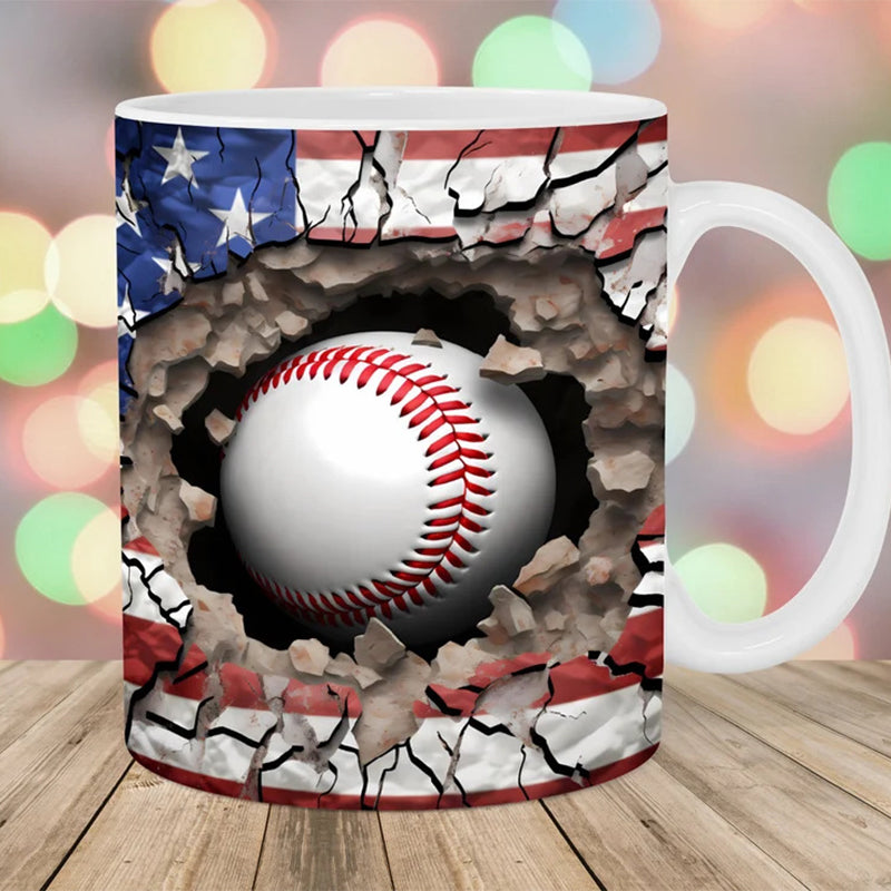 Ball Print Mug