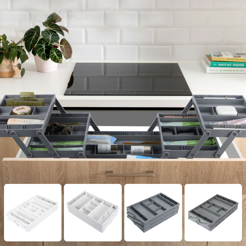 Multi-Level Drawer Organizer Expandable
