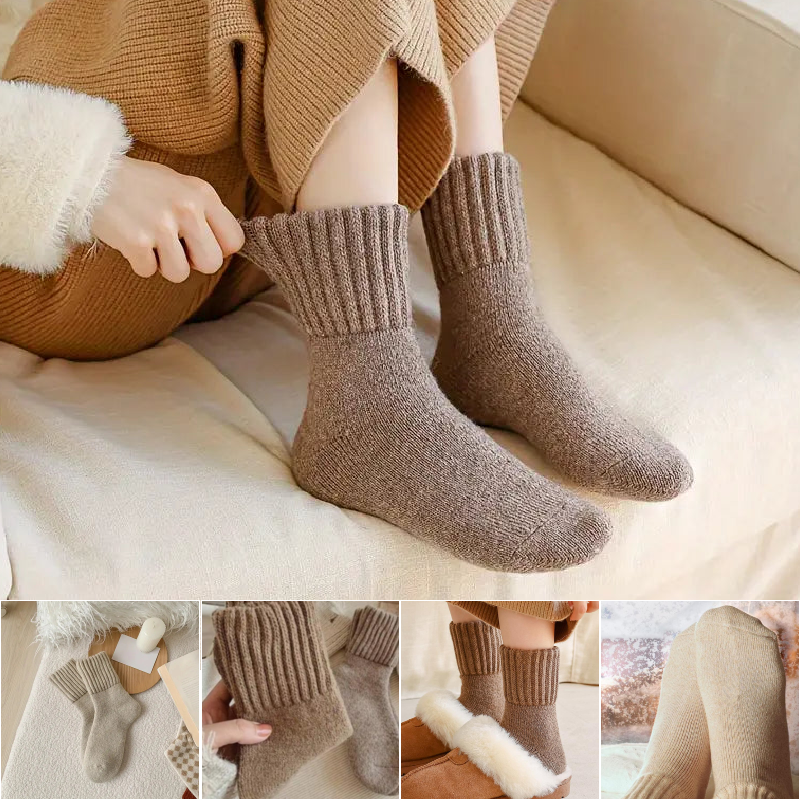 5 Pairs of Thick and Comfortable Socks