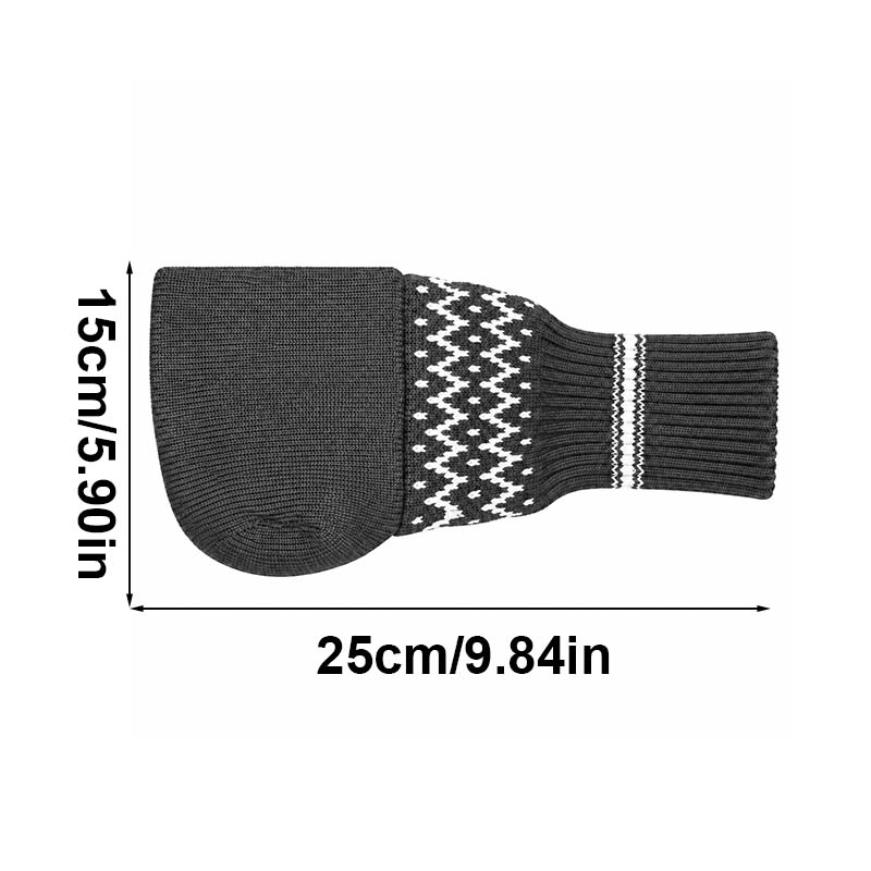 Knitted beer glove
