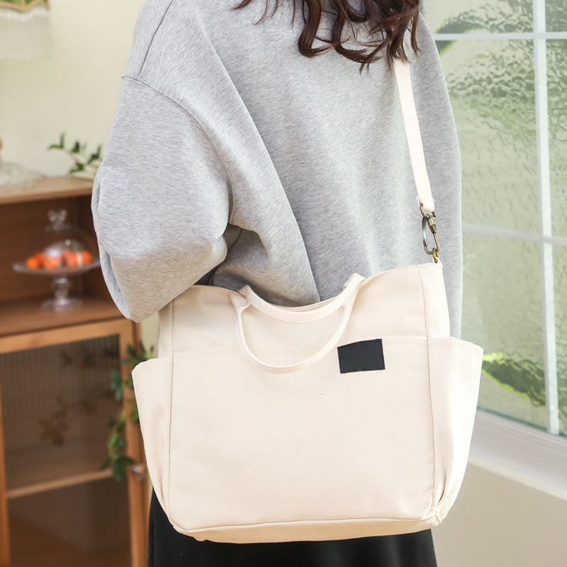 Large Capacity Versatile Commuter Shoulder Bag
