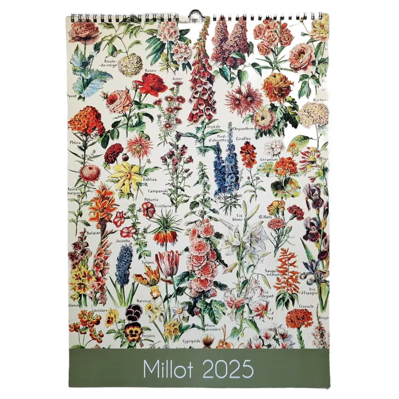 📅2025 CALENDAR FLORAL AND BOTANICAL