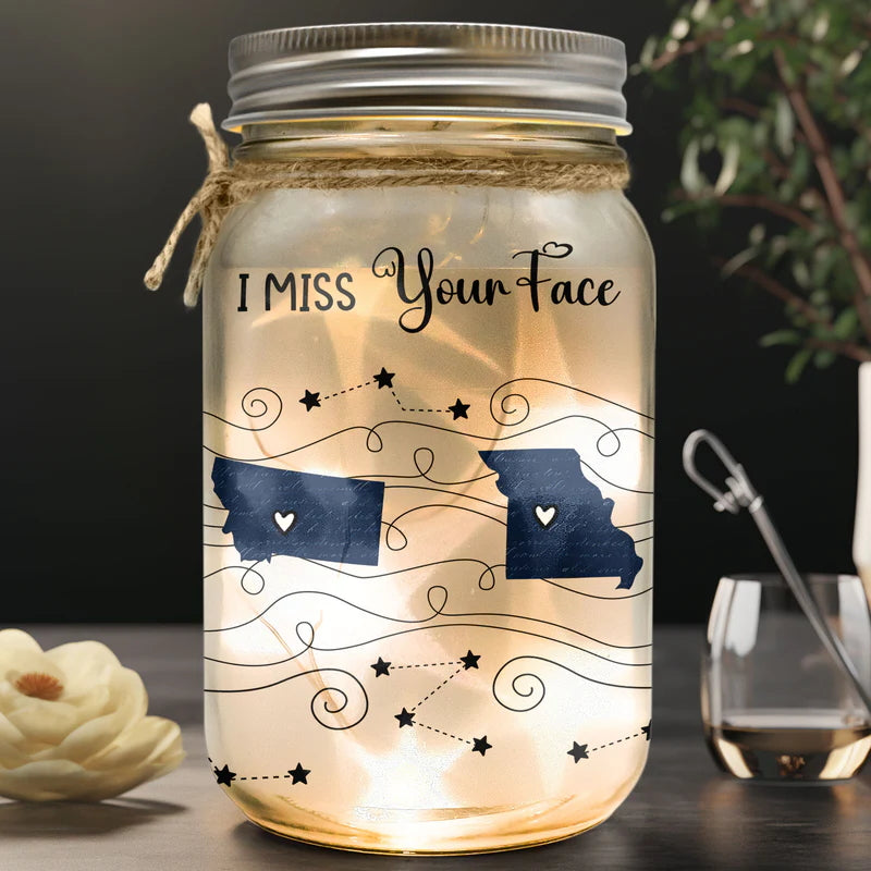 Personalized Mason Jar Light