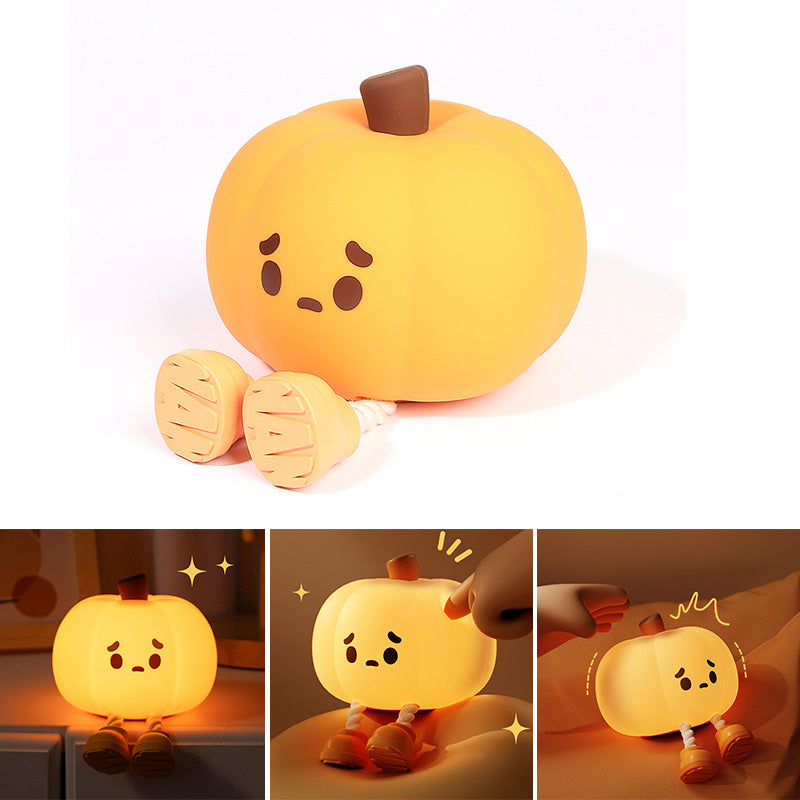 Cute Pumpkin Night Light