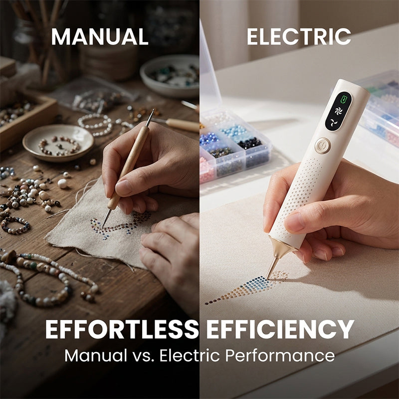 Electric rhinestone picker pen